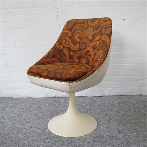 1970's fabric and metal lounge chair|70s italian lounge chairs.